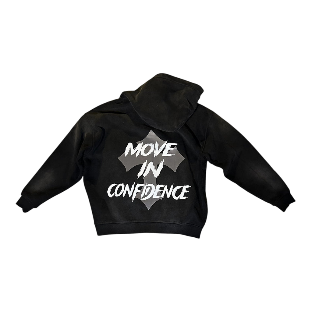 Move In Confidence Zip-Up hoodies