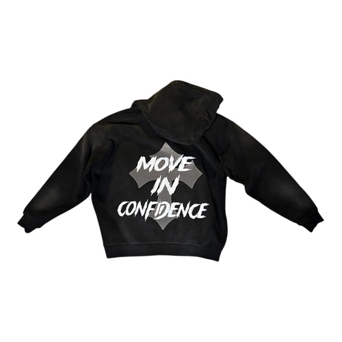 Move In Confidence Zip-Up hoodies
